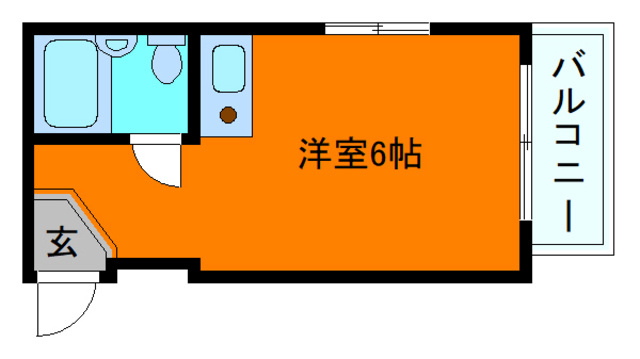 メゾン六甲(篠原中町)の間取り