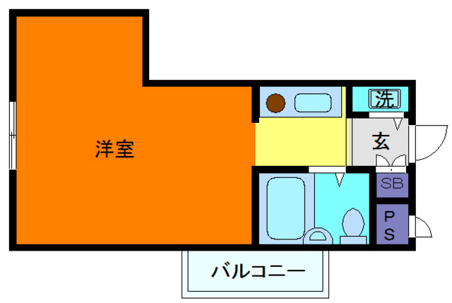 ロイヤルメゾン魚崎Ⅱの間取り