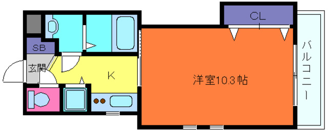 メトロポリタンの間取り