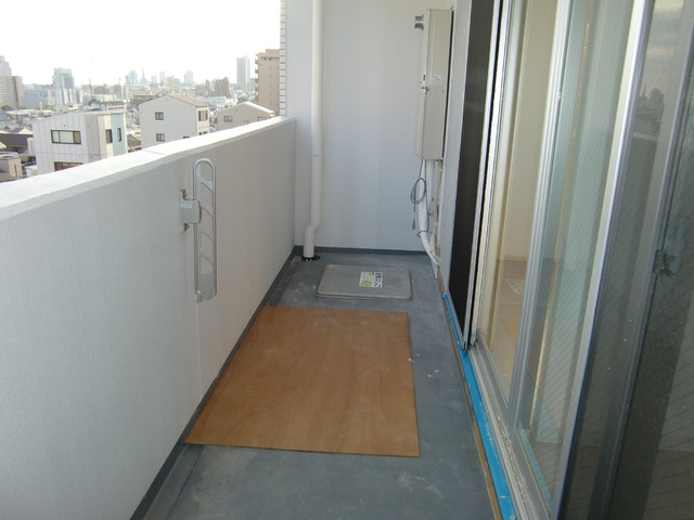 レシア六甲のバルコニー