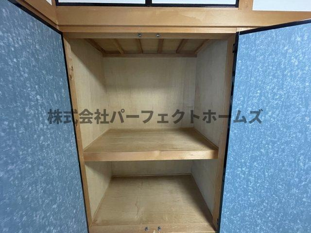 山之上1丁目戸建　賃貸の収納|大きなものも収納できそうです