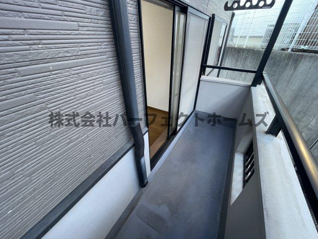 山之上1丁目戸建　賃貸のバルコニー|お洗濯にも便利なバルコニー付き