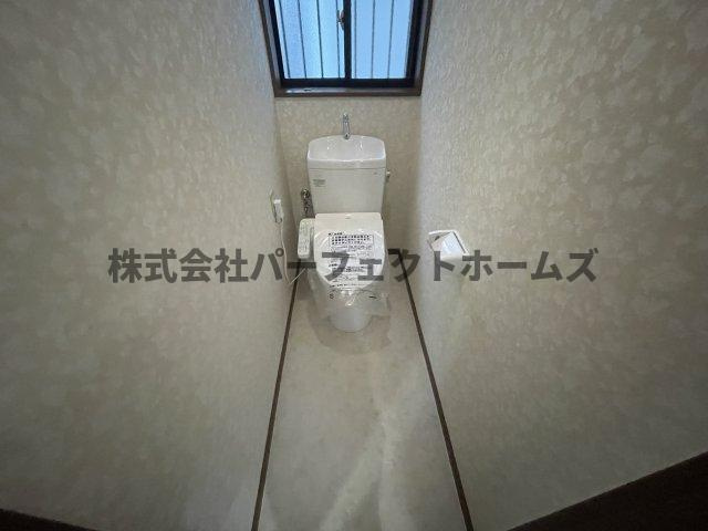 山之上1丁目戸建　賃貸のトイレ|シンプルで使いやすいトイレです