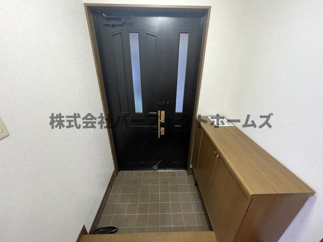 山之上1丁目戸建　賃貸の玄関|シンプルで使いやすい玄関です