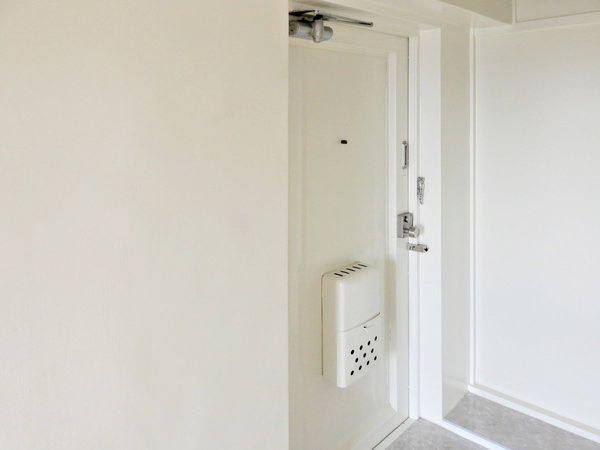 ビレッジハウス高屋2号棟の玄関|ビレッジハウスの同一物件・同一タイプの間取りの写真です