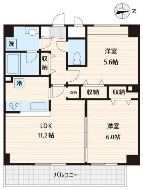 ポポラーレ船橋の間取り