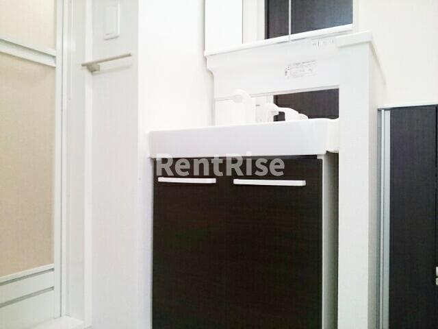 アンジュ湊Ⅱの洗面所|洗面所