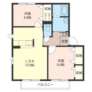 【間取り】 | ソフィアＢ