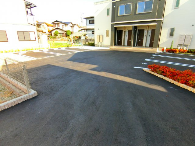 エスベランサの駐車場