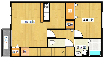コート・グレイスの間取り