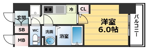 【間取り】 | エスリードレジデンス大阪福島