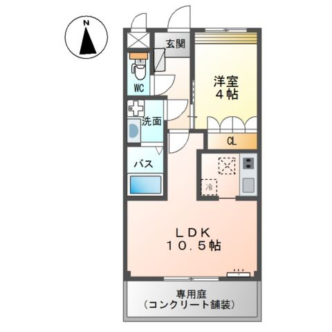フラワーハウスの間取り