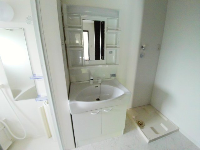 カサ六甲台町(旧ジークKAJII)の洗面所