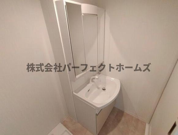 ALLIER PARK 池田の独立洗面台|朝の身支度には欠かせない独立洗面化粧台