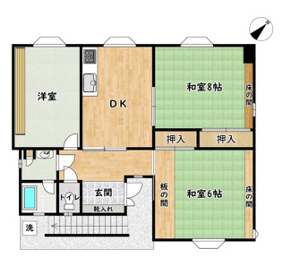 【間取り】 | JGS緑丘マンション別館