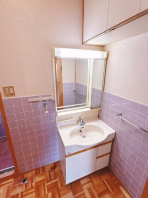 【洗面所】 | JGS緑丘マンション別館 | 広い洗面脱衣所