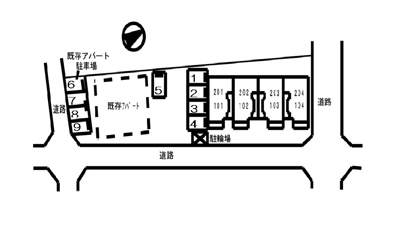 【区画図】 | ルミエール湘南