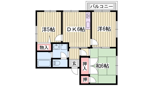 ヴィライーグレットの間取り