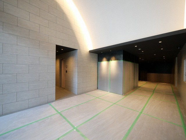 ルネフラッツ谷町四丁目のロビー