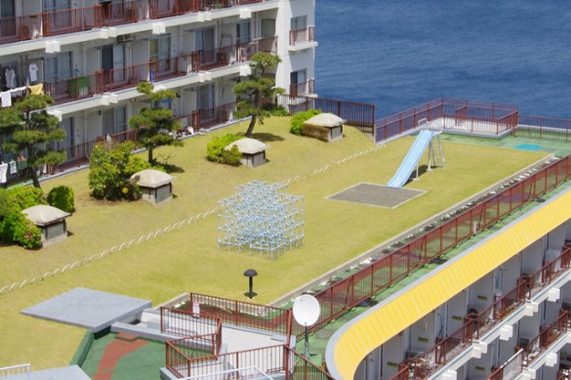 【中庭】 | マンション南熱海　10階