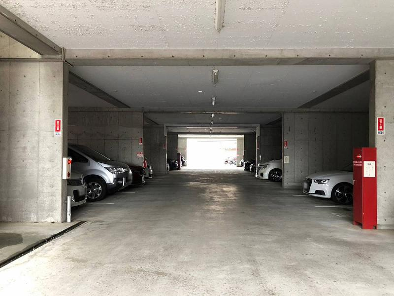 東急ドエルアルス枚方桜が丘C棟の駐車場|駐車場です