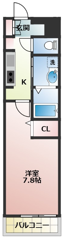 マイユクールの間取り