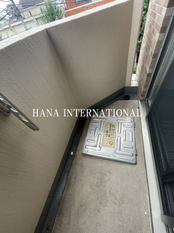 ジャルダンM・Kのバルコニー|※他部屋の参考写真です