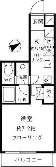 ジャルダンM・Kの間取り