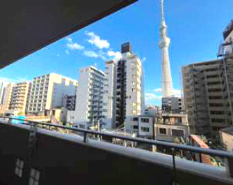 【展望】 | 隅田川パークホームズ　4階　リ　ノベーション済　向島2丁目