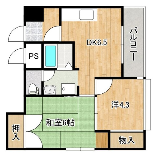 【間取り】 | ハイムあいざわ
