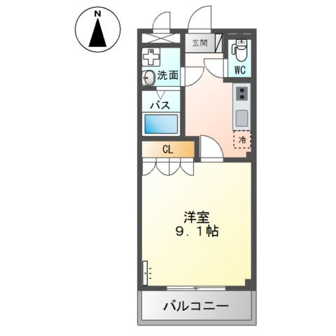 オレンジビレッジの間取り