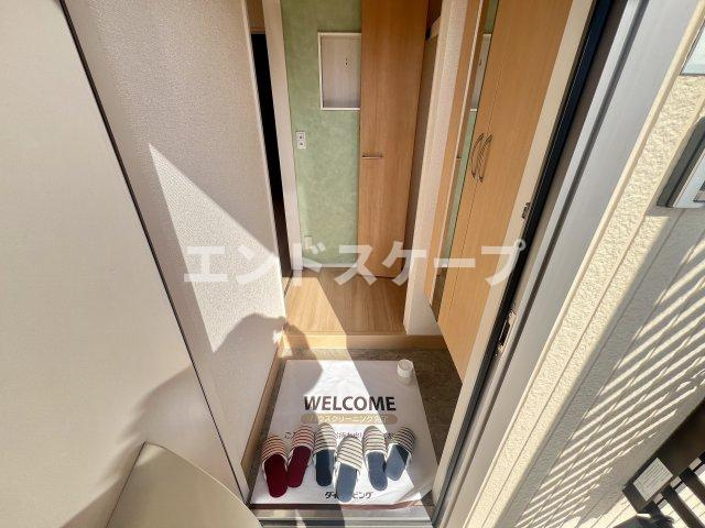 Ｍウェーブ貝沢の玄関|高崎、前橋エリアのお部屋探しはエンドスケープまで！お客様の理想お聞かせ下さい♪