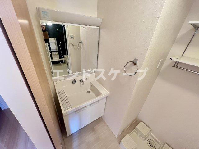 Ｍウェーブ貝沢の独立洗面台|高崎、前橋エリアのお部屋探しはエンドスケープまで！お客様の理想お聞かせ下さい♪