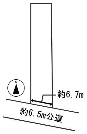 ６２２３０　羽島郡笠松町北及土地の区画図