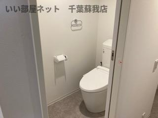 (仮称)千葉市中央区神明町計画新築工事のトイレ|落ち着いたトイレです
