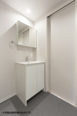 【独立洗面台】 | CreActLy筥松 | 別号室の写真になります。現況優先。