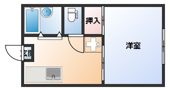 パインコーポの間取り