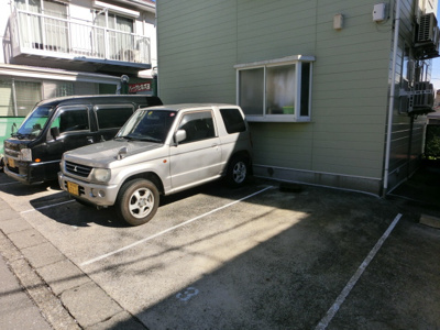 【駐車場】 | パークヒルズ A | パークヒルズA203　駐車場