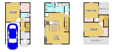 【完成予想図】 | 鳳東町7丁 建築条件付土地