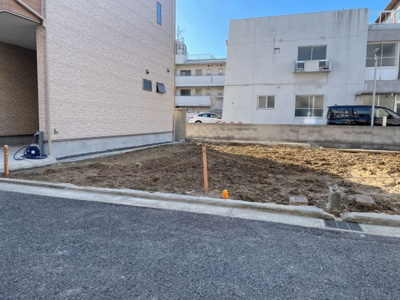 【前面道路含む現地写真】 | 鳳東町7丁 建築条件付土地