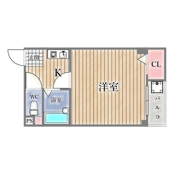 【間取り】 | 香川ハイツ