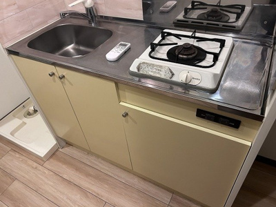 【キッチン】 | プレール代々木公園弐番館 | 1口ガスコンロ