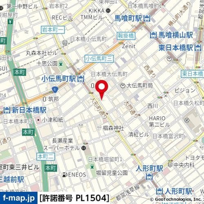 【地図】 | ガラ・シティ日本橋人形町
