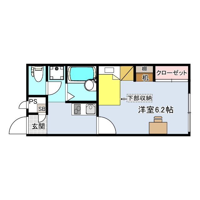 ピュアグリートの間取り