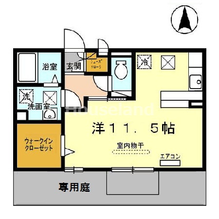 マイ・ピエス・ヒロの間取り