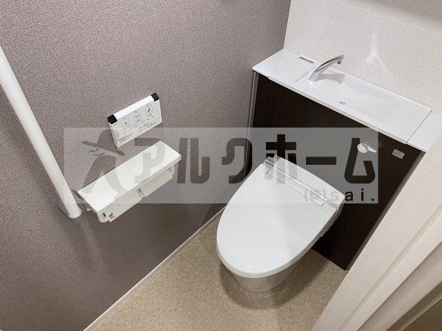 パルテール八尾のトイレ