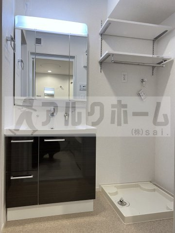 パルテール八尾の独立洗面台