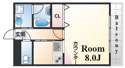 コンフォート・トーユーの間取り