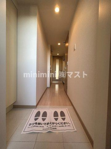 アスヴェル梅田WESTの玄関