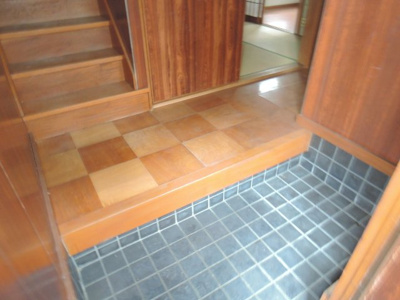 【玄関】 | 東五百住町3丁目貸家